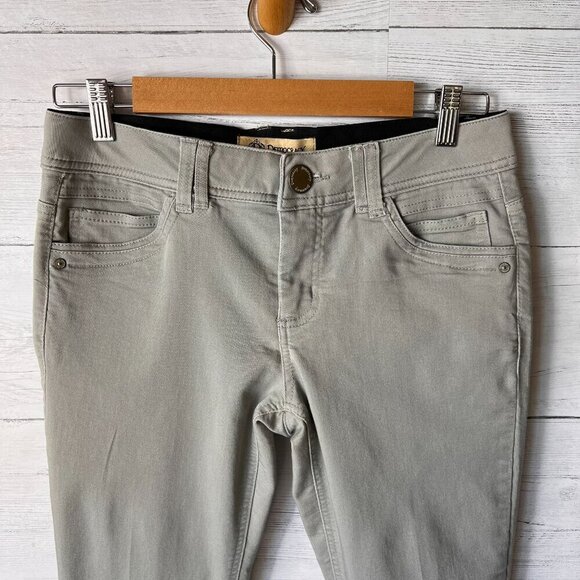 Democracy Jeans Womens Size 4 Gray Ab Technology Denim Stretch Neutral Comfort - Picture 4 of 16